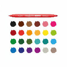 Load image into Gallery viewer, Carioca Birello Double Tip Color 24 Pens
