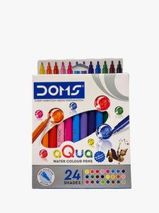 DOMS AQUA Watercolor 12 ,24 Pens