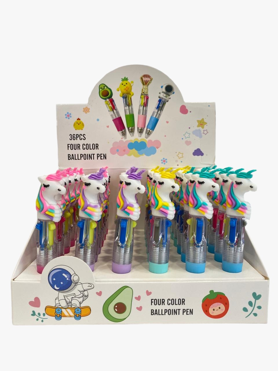 Multicolor Short Pen-Unicorn