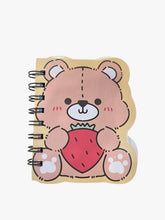 Load image into Gallery viewer, Spiral Notebook With Colored pages and Separators
