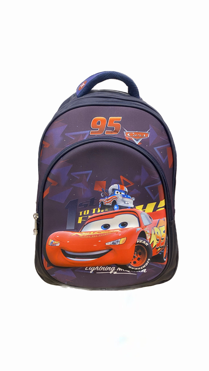 Momolly Cars School  bag Size 18