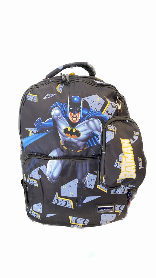 Batman School Bag Size 17