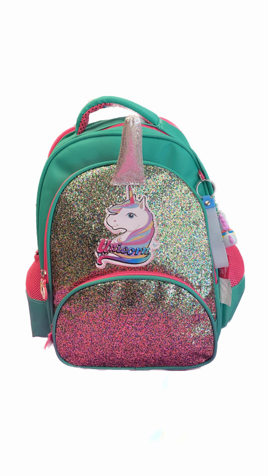 Bling Unicorn Three M School Bag Size 16