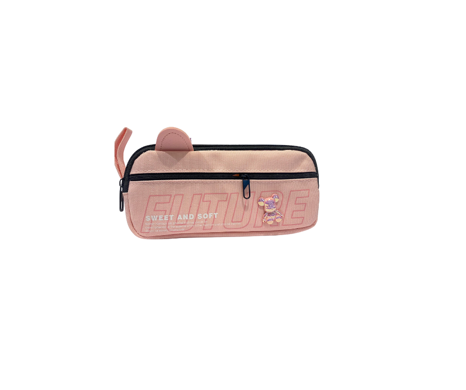Future Double Zipper Pencil Case 1140