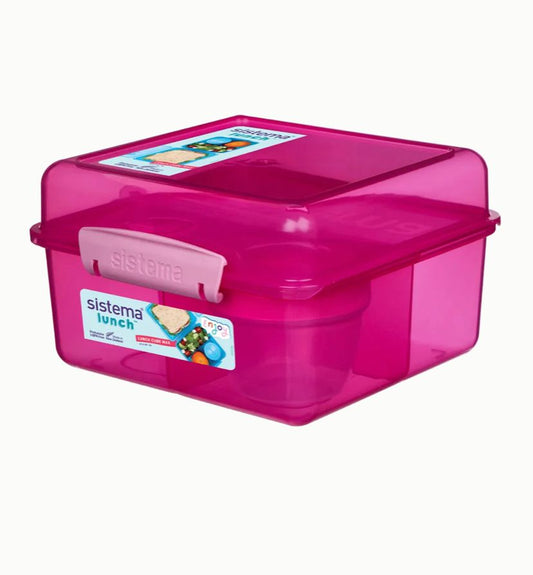 Sistema Lunch box Cub max 2L with Yoghurt pot