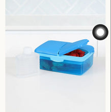 Load image into Gallery viewer, Sistema Lunch Box Slimine Quaddie 1.5L with water bottle
