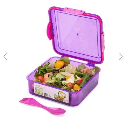 Mintra Lunch Box 1.73L with Fork & Spoon