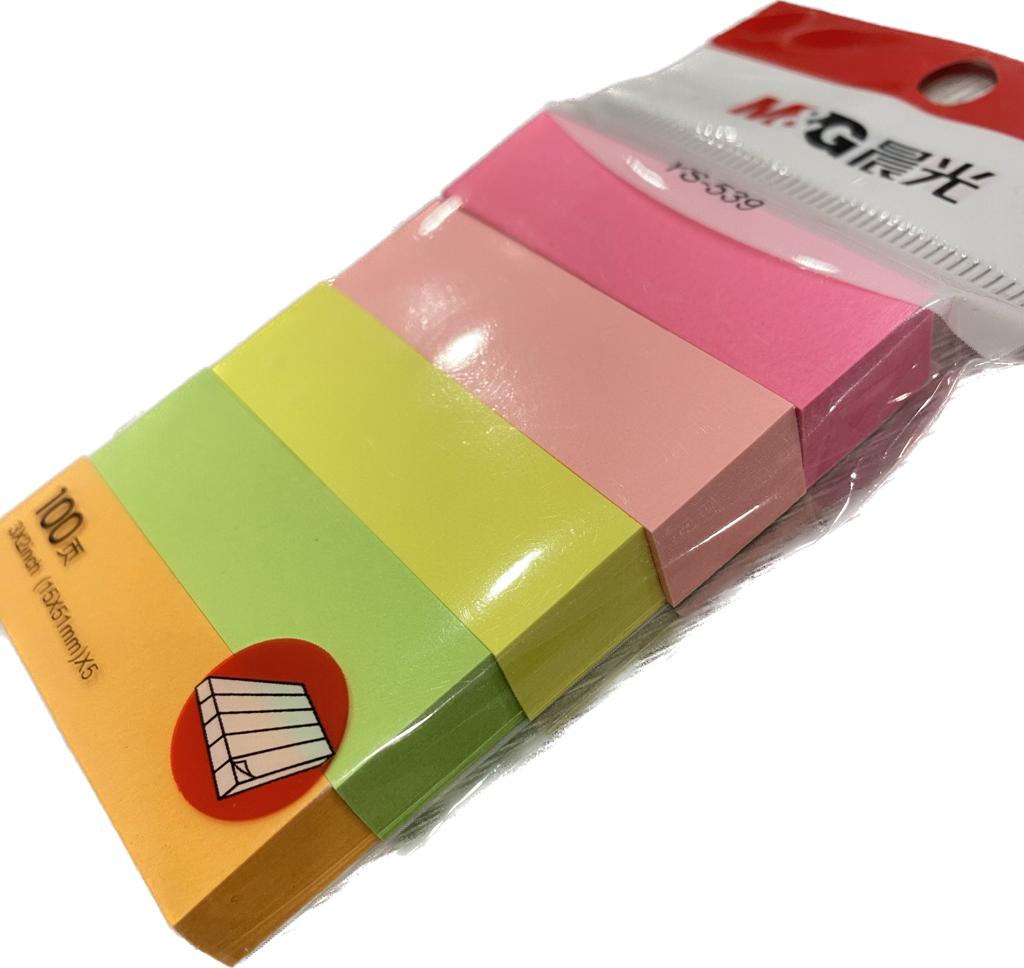 M&G Colored Sticky notes 15*51 mm