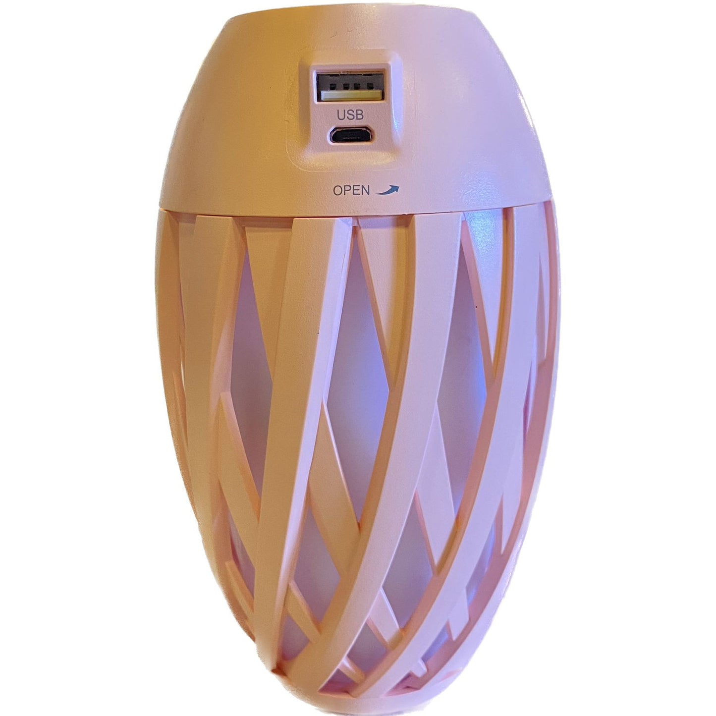 Wicker Shape Lighting Humidifier