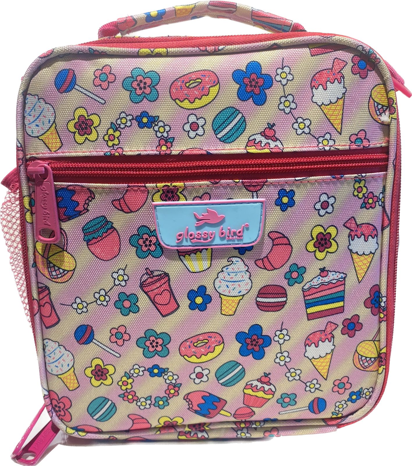 Glossy Bird Thermal Lunch Bag