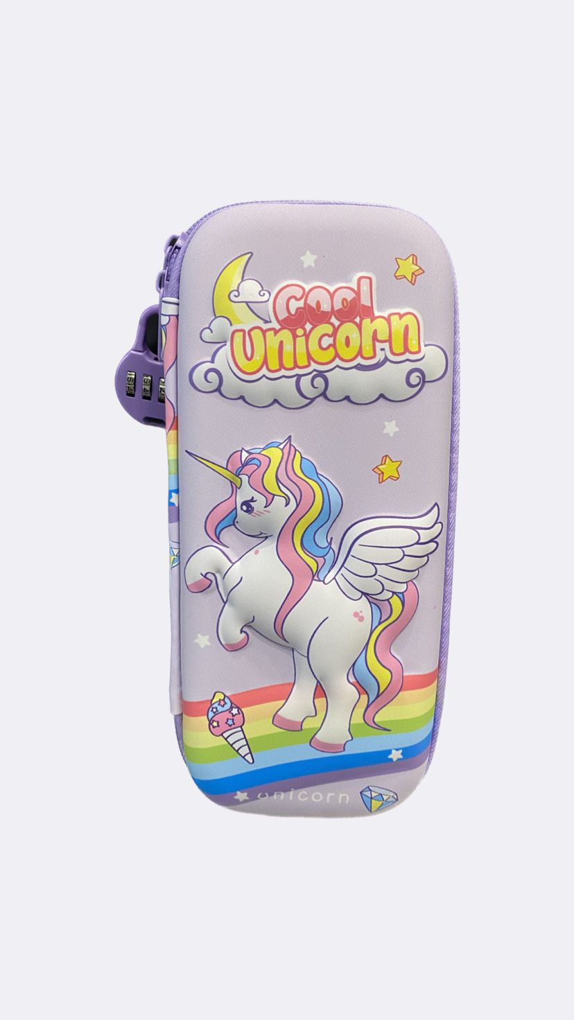 Locked Unicorn Pencil Case