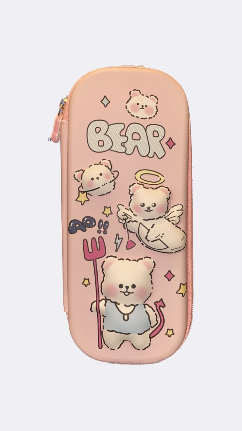 3D Cutie Bear Pencil case