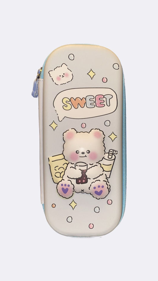 3D Cutie Bear Pencil case