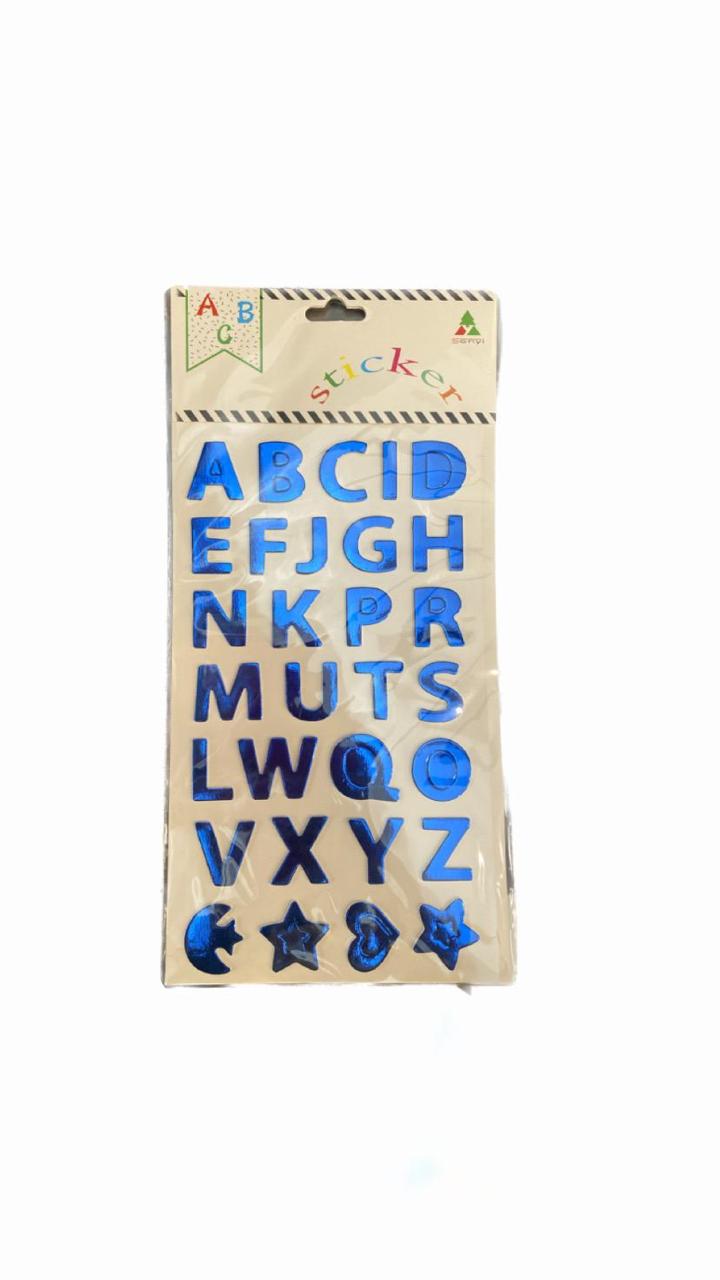 Metallic Alphabetical Stickers