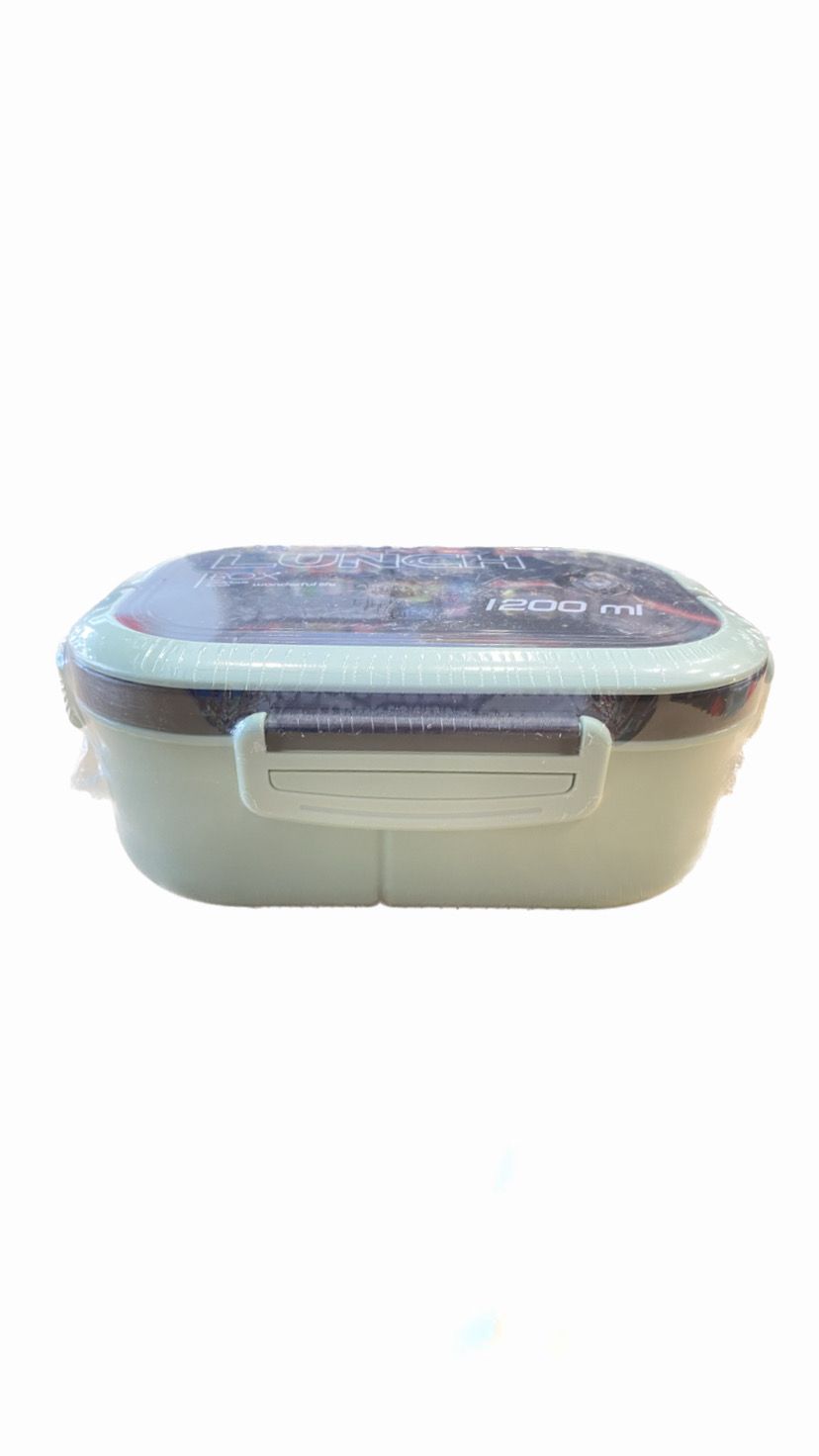 Lunch Box 1.2 ml with Fork & Spoon