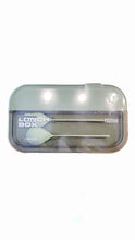 Load image into Gallery viewer, Lunch Box 1.1 liter with Fork &amp; Spoon
