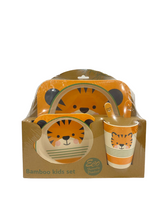 Load image into Gallery viewer, Bambo Kids fibre dinner set 5pcs
