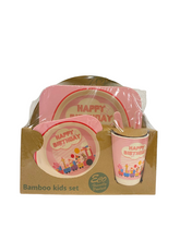 Load image into Gallery viewer, Bambo Kids fibre dinner set 5pcs
