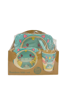 Bambo Kids fibre dinner set 5pcs
