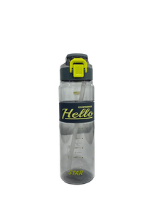 New Hello Plastic Bottle 900ml