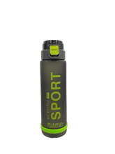 Load image into Gallery viewer, Sport Plastic bottle with rubber Straw with plastic handle 1L
