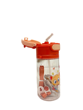 Load image into Gallery viewer, Kids Water bottle with rubber straw 500ml
