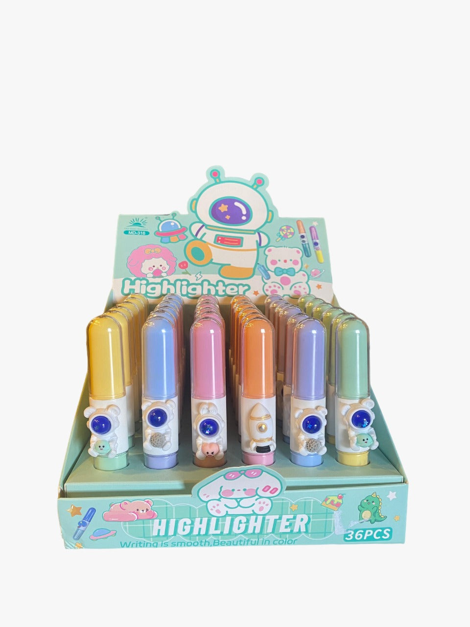 Astronaut Double Colored Highlighter