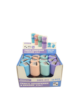 Load image into Gallery viewer, DMS 2 IN 1 Sharpener + Eraser
