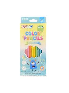 DOMS Pastel 12 Color Pencils