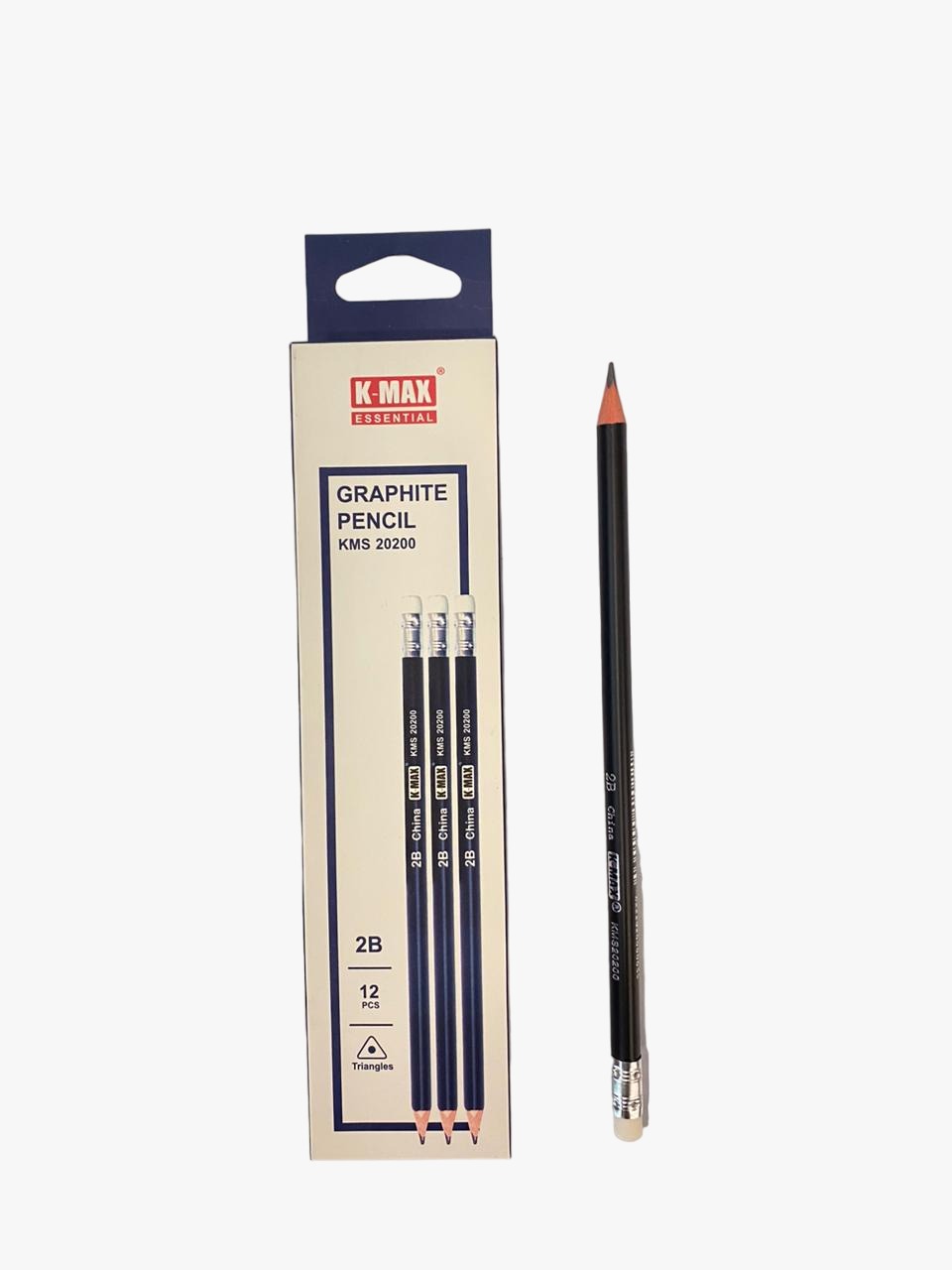 K-max with eraser 12 pencils box