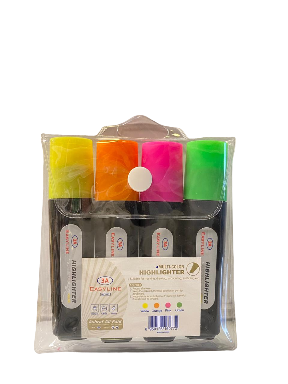 3A Easy Line 4 Highlighters