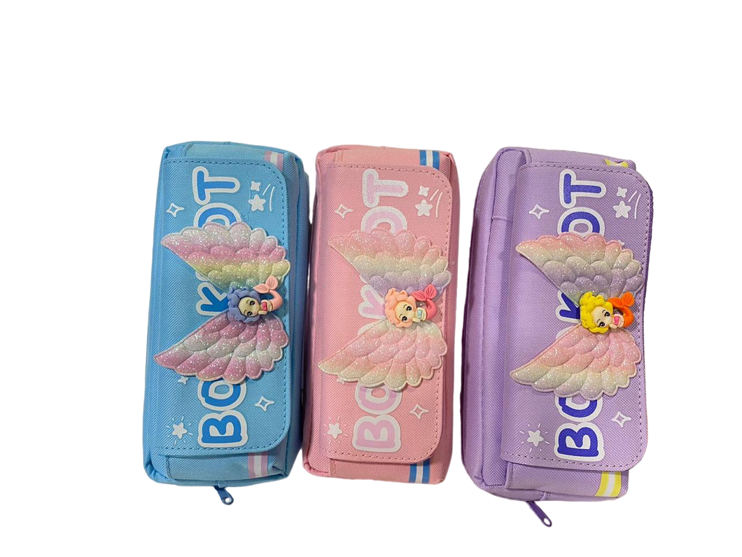 2 Zipper Pencil Case-1983