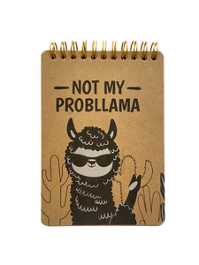 Probliama Spiral Plain Offwhite Notebook