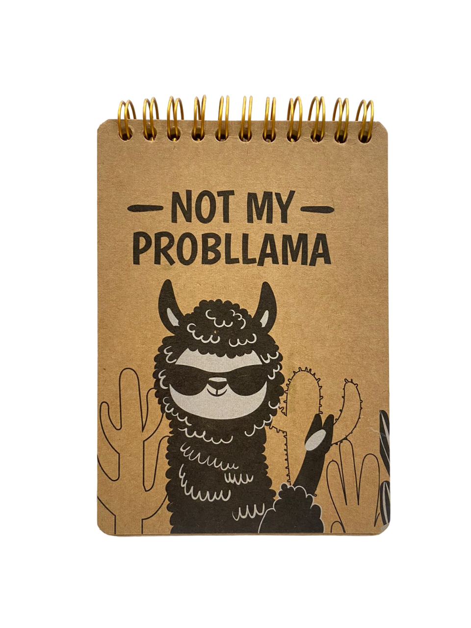 Probliama Spiral Plain Offwhite Notebook