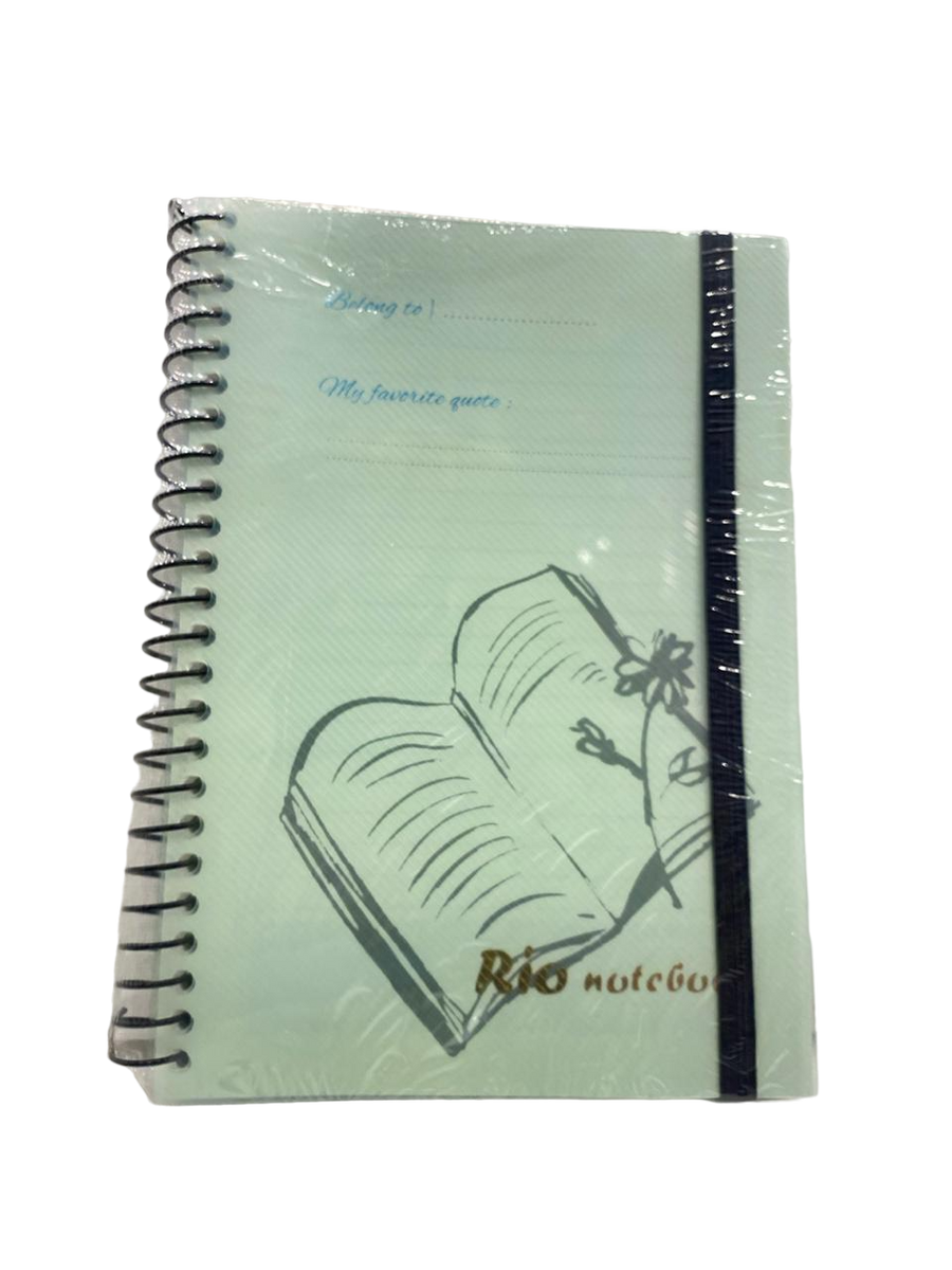 Rio Spiral Notebook 100 Lined Sheets – El-Fagala