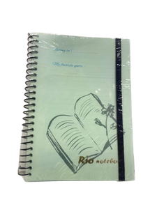 Rio Spiral Notebook 100 Lined Sheets