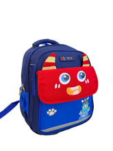 Load image into Gallery viewer, Classic 3 Zippers with Pocket  School Bag Size 14
