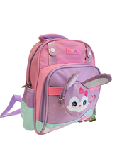 Load image into Gallery viewer, Classic 3 Zippers with Pocket  School Bag Size 14
