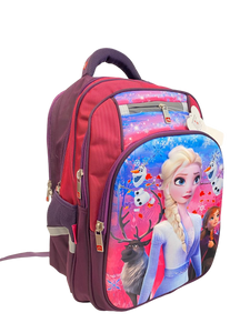 AA Classic 4 Zippers School Bag Size 18-Frozen