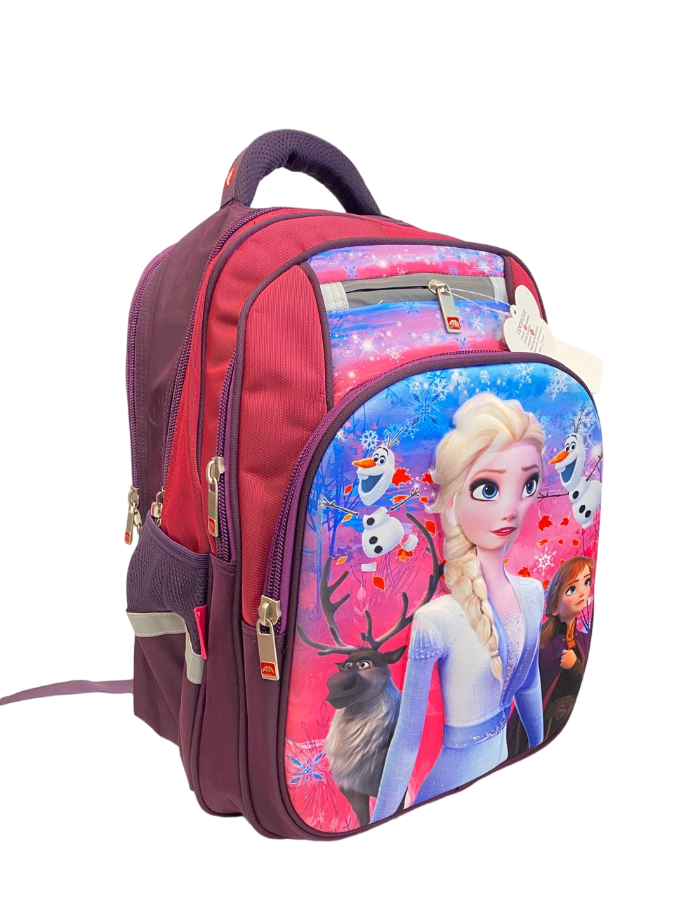 AA Classic 4 Zippers School Bag Size 18-Frozen
