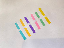 Load image into Gallery viewer, Erasable Glitter Highlighter Set 6 pens
