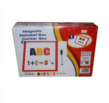 Load image into Gallery viewer, Magnetic alphbet box_number box _ Montessori Game
