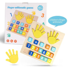 Load image into Gallery viewer, Finger arithmetic game _ Montessori Game
