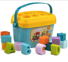 Load image into Gallery viewer, Baby’s first blocks _ Montessori Game
