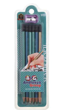 Load image into Gallery viewer, Strip Andalusian Pencil Set – 12 Pcs with Sharpener
