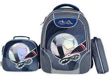 Load image into Gallery viewer, Momolly Private School Bag + Lunch Bag + Pencil Case 16inch
