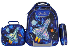 Load image into Gallery viewer, Momolly Private School Bag + Lunch Bag + Pencil Case 16inch

