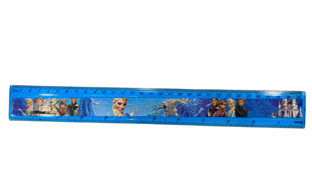 Disney Colored Plastic Ruler 30 cm