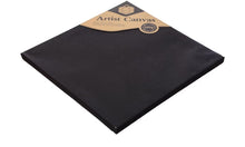 Load image into Gallery viewer, Black Canvas 30*30cm 280gm
