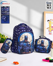 Load image into Gallery viewer, Momolly Print Unit School Bag Set + Lunch Bag + Pencil Case Size15
